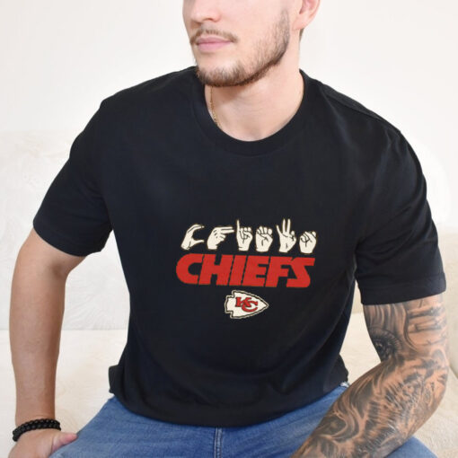 Love Sign x Chiefs ASL shirt