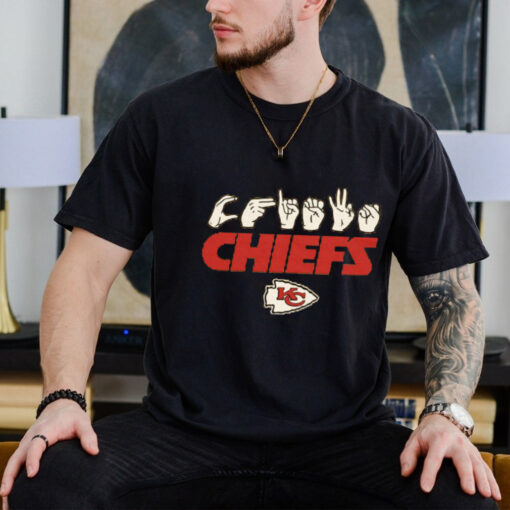 Love Sign x Chiefs ASL shirt