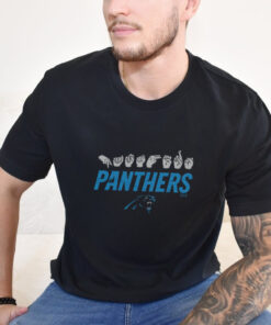 Love Sign x Panthers ASL shirt