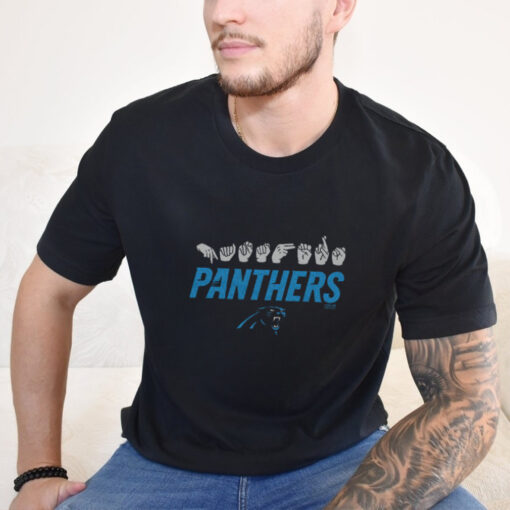 Love Sign x Panthers ASL shirt