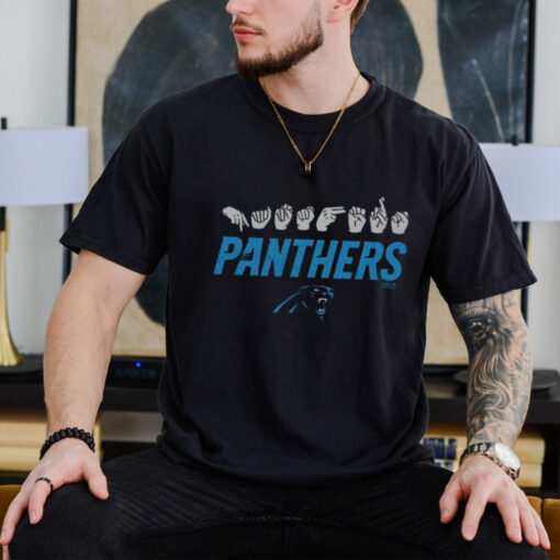 Love Sign x Panthers ASL shirt