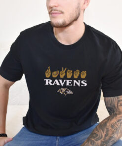 Love Sign x Ravens ASL shirt