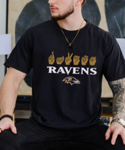 Love Sign x Ravens ASL shirt