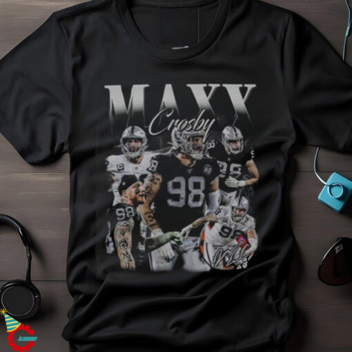 Maxx Crosby Las Vegas Football Vintage 90s T Shirt