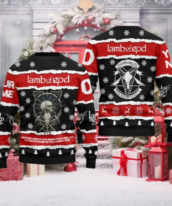 May The Lamb Of God Bring Peace And Joy To You Now And In The Coming Year 2024 Ugly Christmas Sweater