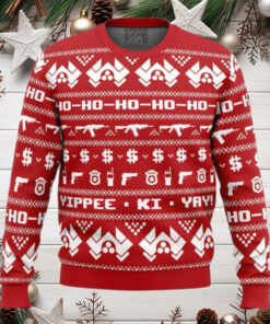 Mcclane Winter Die Hard Anime Ugly Christmas Sweater