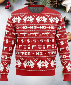 Mcclane Winter Die Hard Anime Ugly Christmas Sweater