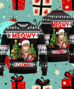 Meowy Ugly Christmas Sweater