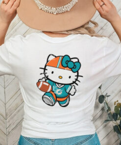 Miami Dolphins Cute Hello Kitty Football shirt