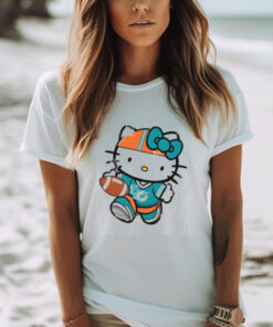 Miami Dolphins Cute Hello Kitty Football shirt