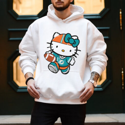 Miami Dolphins Cute Hello Kitty Football shirt