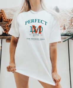 Miami Dolphins football perfect 1972 club for members only T Shirt