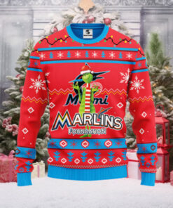 Miami Marlins Funny Grinch Ugly Christmas Sweater