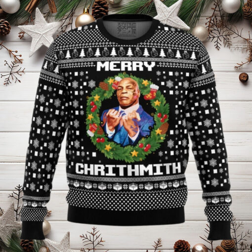 Mike Tyson Anime Ugly Christmas Sweater