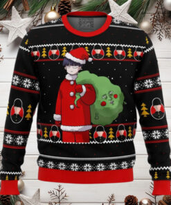 Mob Psycho 100 Santa Anime Ugly Christmas Sweater