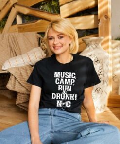 Music Camp Run Drunk Nc Shirt