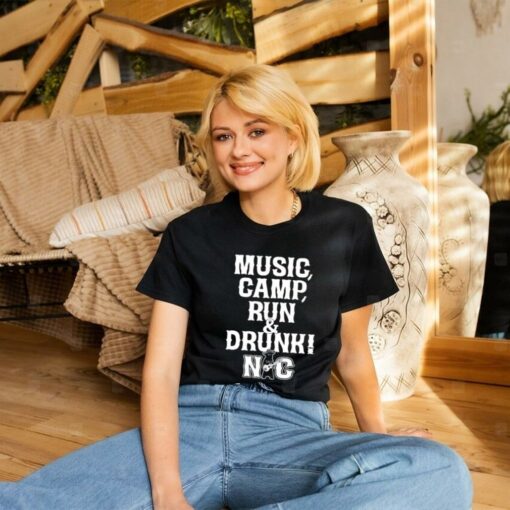 Music Camp Run Drunk Nc Shirt