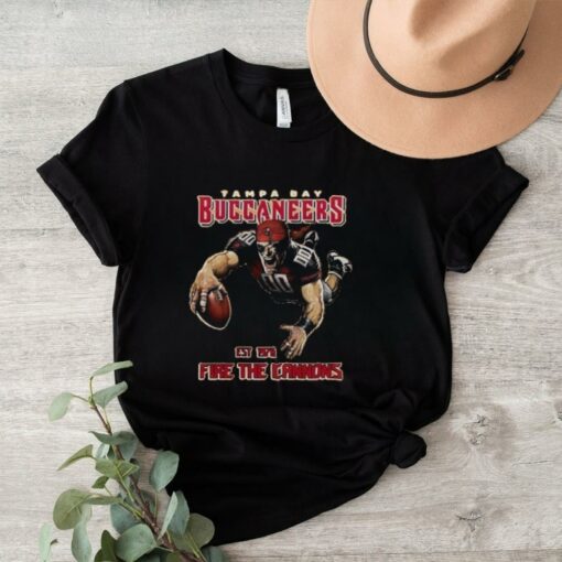 NFL Tampa Bay Buccaneers EST 1976 Fire The Cannons Mascot Shirt