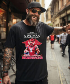 Never Underestimate A Woman Who Understands Football And Loves Arkansas Razorbacks shirt