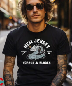 New Jersey Devils x Jetty Merch Boards And Blades t shirt