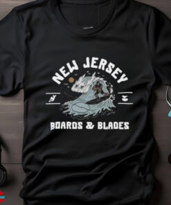 New Jersey Devils x Jetty Merch Boards And Blades t shirt