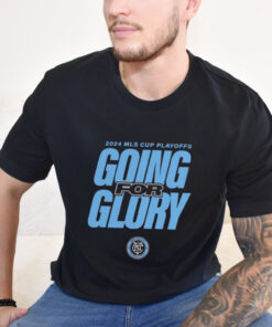 New York City FC Going For Glory 2024 MLS Cup Playoffs Shirts