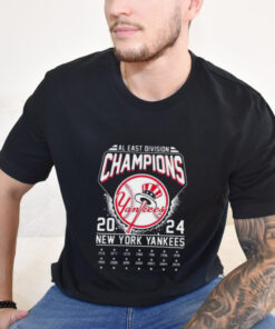 New York Yankees Al East Division Champions 1976 2024 Logo Unisex Vintage T Shirt