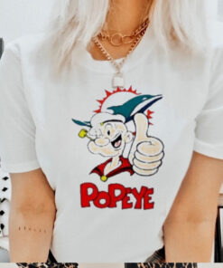 Nfl Miami Dolphins Popeye Shirt