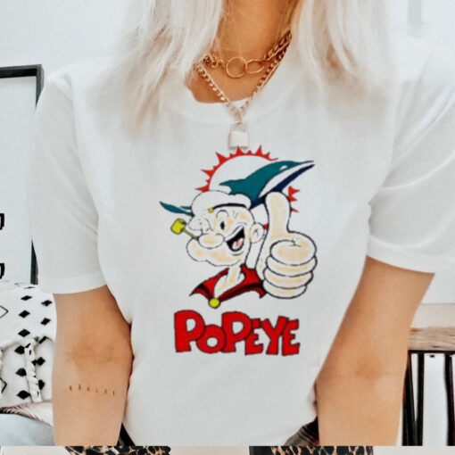 Nfl Miami Dolphins Popeye Shirt