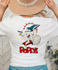 Nfl Miami Dolphins Popeye Shirt