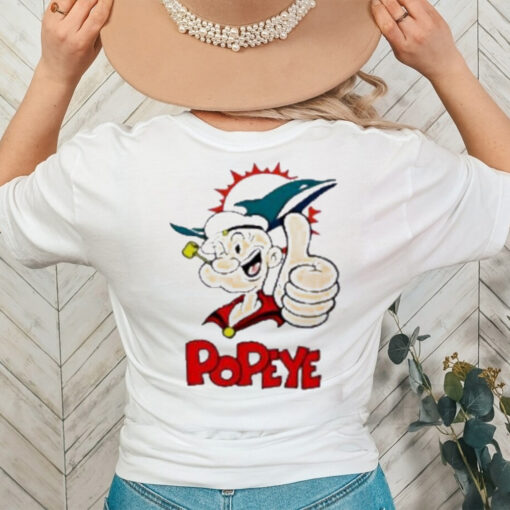 Nfl Miami Dolphins Popeye Shirt