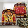 Sports Football Team Philadelphia Eagles With Swoop The Mascot For Football Fans Ugly Christmas Sweater