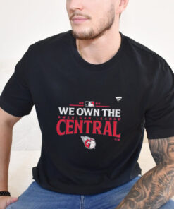 Official 2024 We Own The AL Central Cleveland Guardians T Shirt