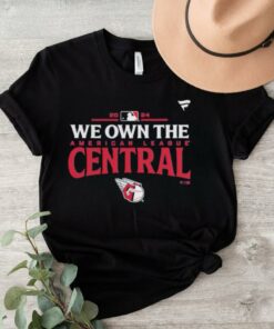 Official 2024 We Own The AL Central Cleveland Guardians T Shirt