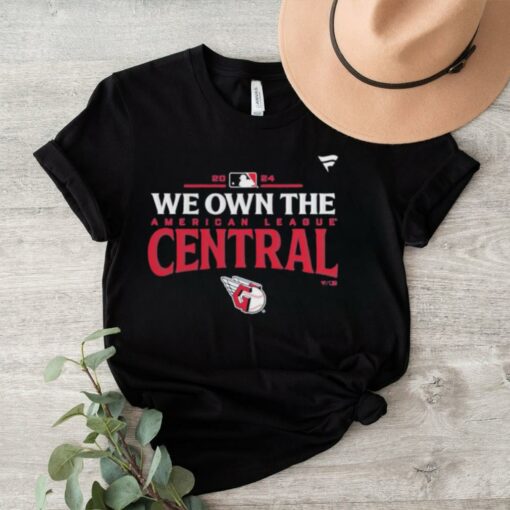 Official 2024 We Own The AL Central Cleveland Guardians T Shirt