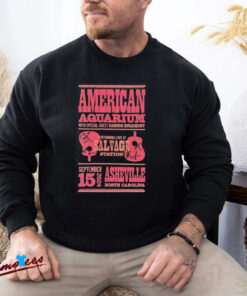 Official American Aquarium At Salvage Station In Asheville Nc On September 15 2024 Shirt