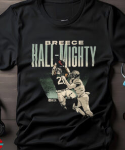 Official Breece Hall New York Jets NFL 2024 Hall Mighty t shirt