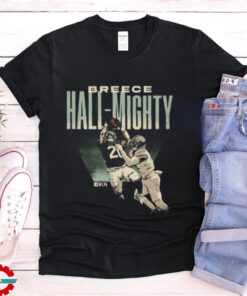 Official Breece Hall New York Jets NFL 2024 Hall Mighty t shirt