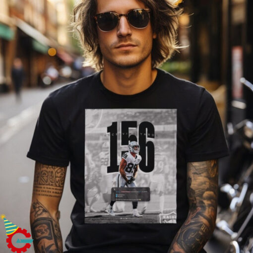 Official Brock Bowers Georgia Bulldogs 156 Receiving Yards Shirt