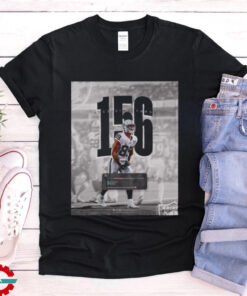 Official Brock Bowers Georgia Bulldogs 156 Receiving Yards Shirt