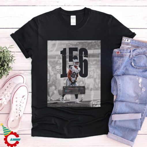 Official Brock Bowers Georgia Bulldogs 156 Receiving Yards Shirt