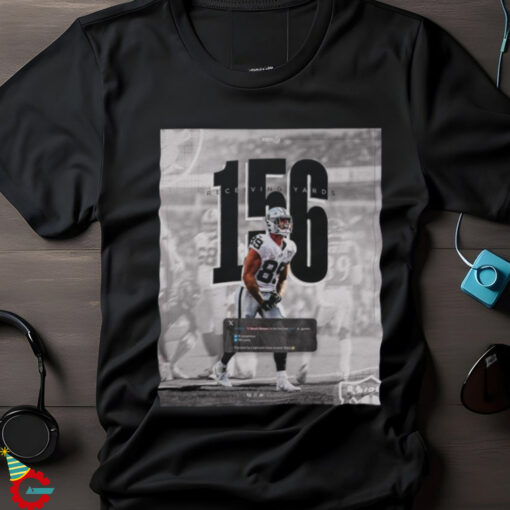 Official Brock Bowers Georgia Bulldogs 156 Receiving Yards Shirt