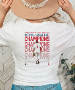 Official Bryce Harper 2024 Philadelphia Phillies National League East Champions shirt