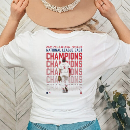 Official Bryce Harper 2024 Philadelphia Phillies National League East Champions shirt