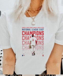 Official Bryce Harper 2024 Philadelphia Phillies National League East Champions shirt