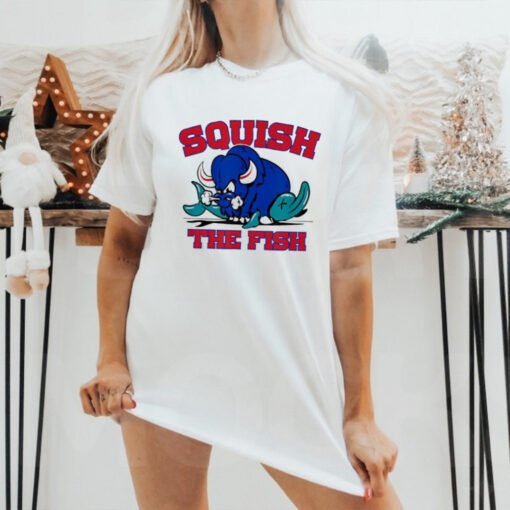 Official Buffalo Bills squish the fish Miami Dolphins shirt