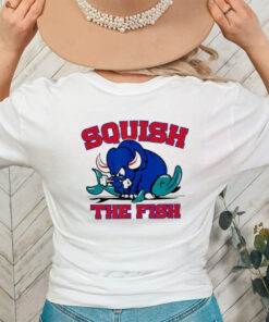 Official Buffalo Bills squish the fish Miami Dolphins shirt