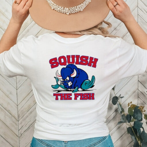 Official Buffalo Bills squish the fish Miami Dolphins shirt