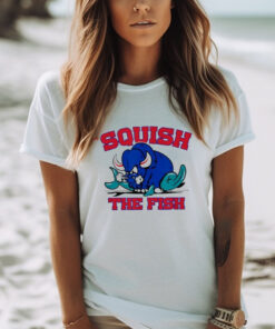 Official Buffalo Bills squish the fish Miami Dolphins shirt