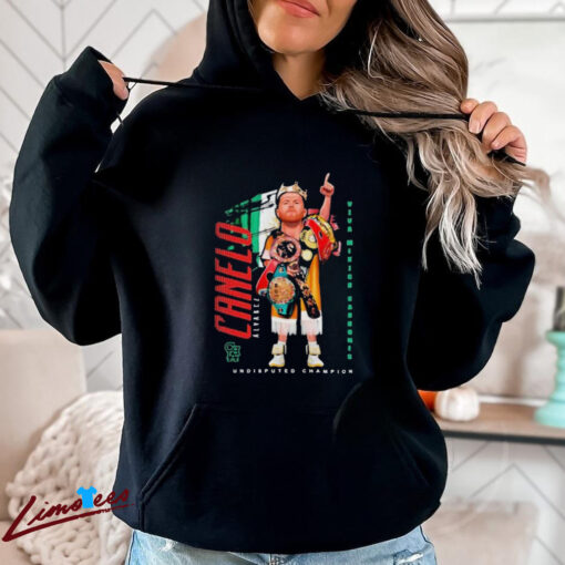 Official Canelo Undisputed Champion Viva Mexico Cabrones T shirt